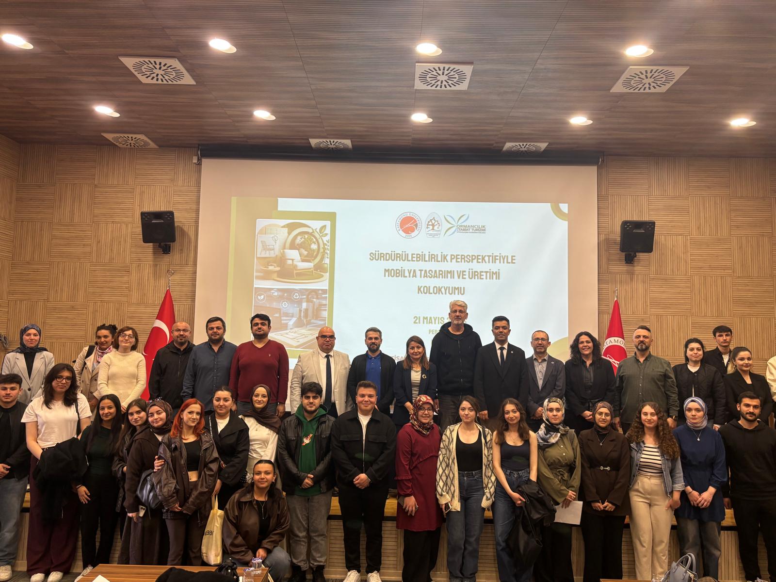 Sürdürülebilirlik Perspektifiyle Mobilya Tasarımı Ve Üretimi Kolokyumu Gerçekleştirildi
