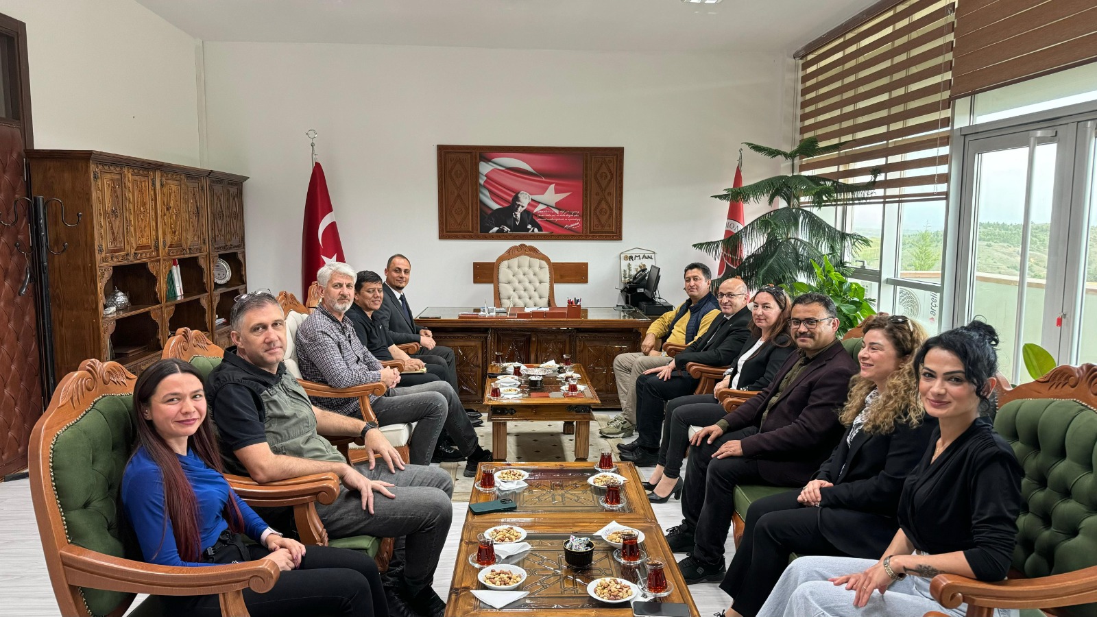 Özbekistan Heyeti Fakültemizi Ziyaret Etti