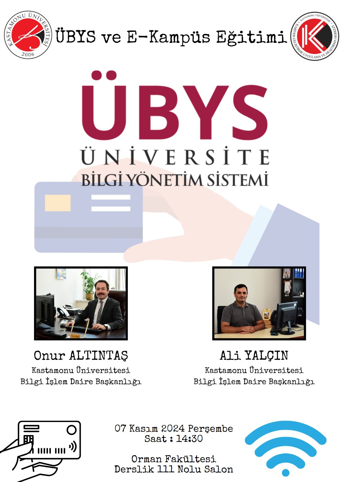 ÜBYS ve E-Kampüs Eğitimi