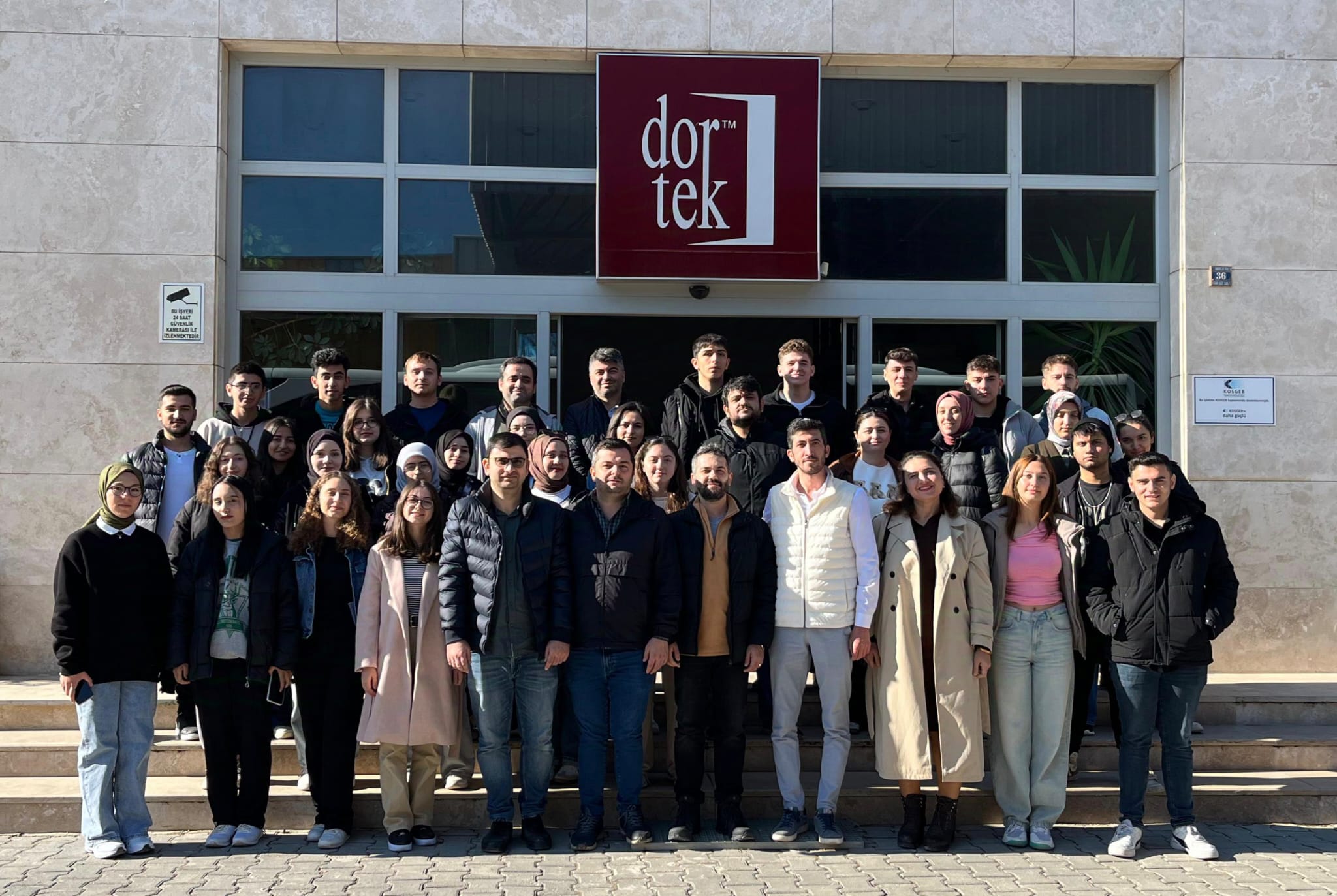 Orman Endüstri Mühendisliği Bölümü Öğrencilerinin Katılımıyla Kastamonu DORTEK İşletmesine Teknik Gezi Düzenlendi