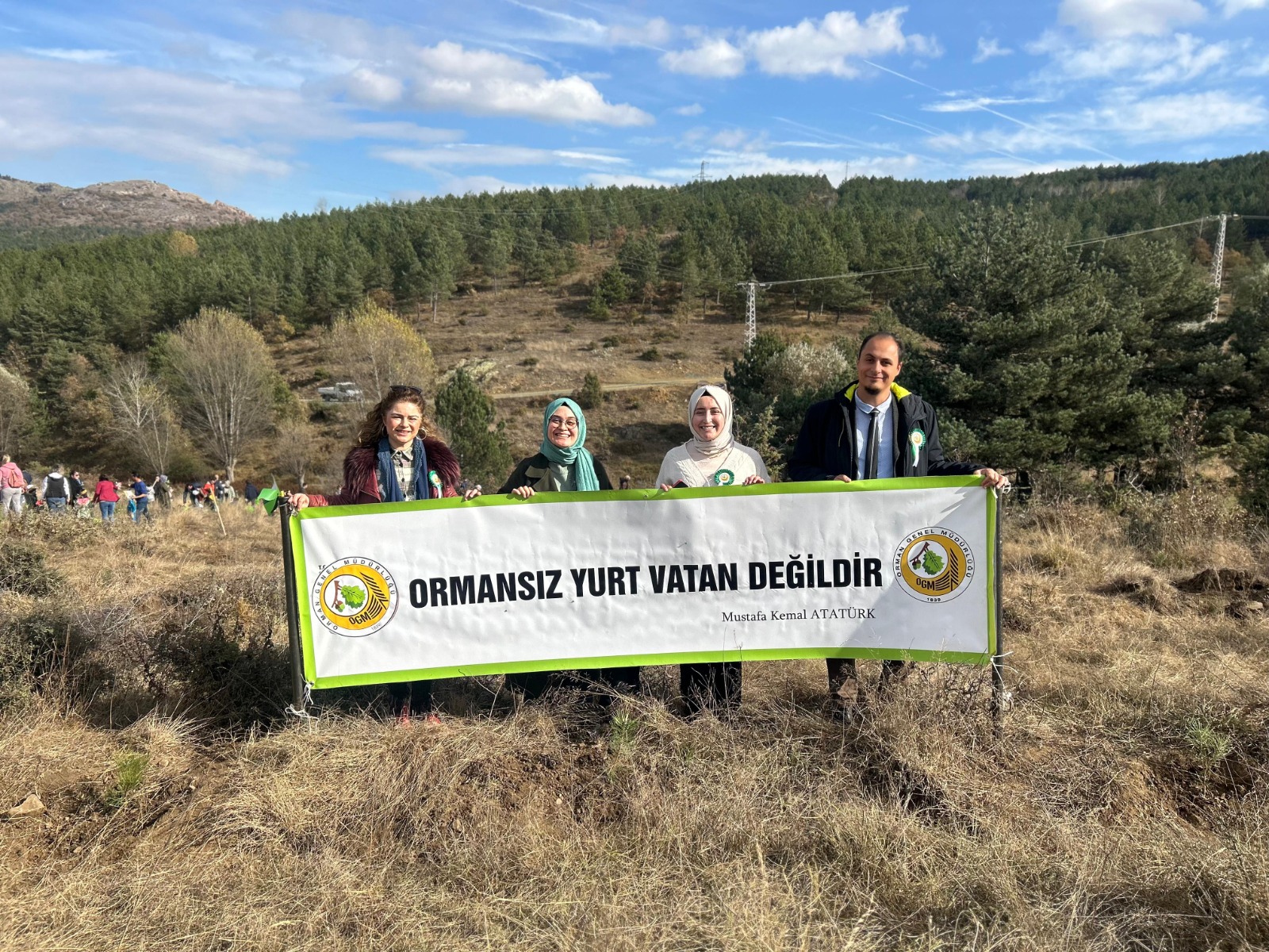 Orman Fakültemiz “Geleceğe Nefes, Cumhuriyet’e Nefes” Etkinliği’nde