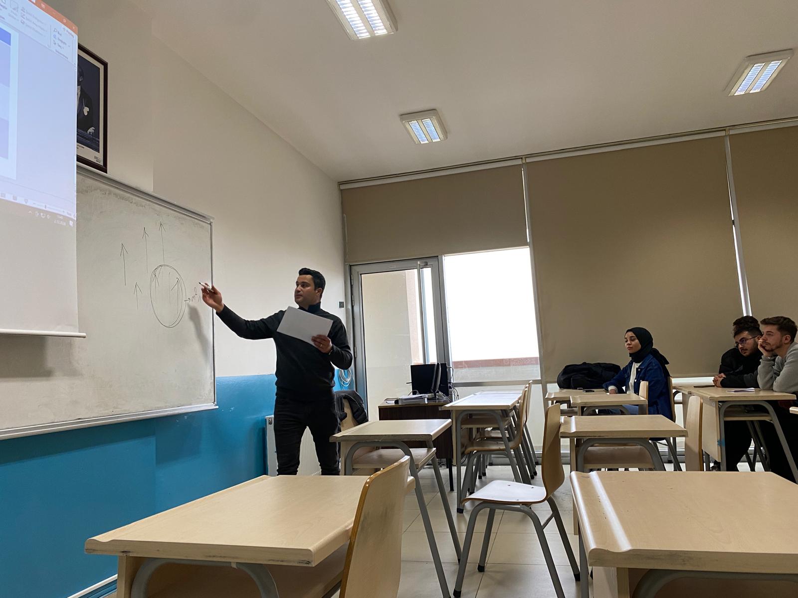 Ormancılık Hukuku Dersinde Orman Yüksek Mühendisi Emre GENÇ’ten Bilgi ve Deneyim Paylaşımı