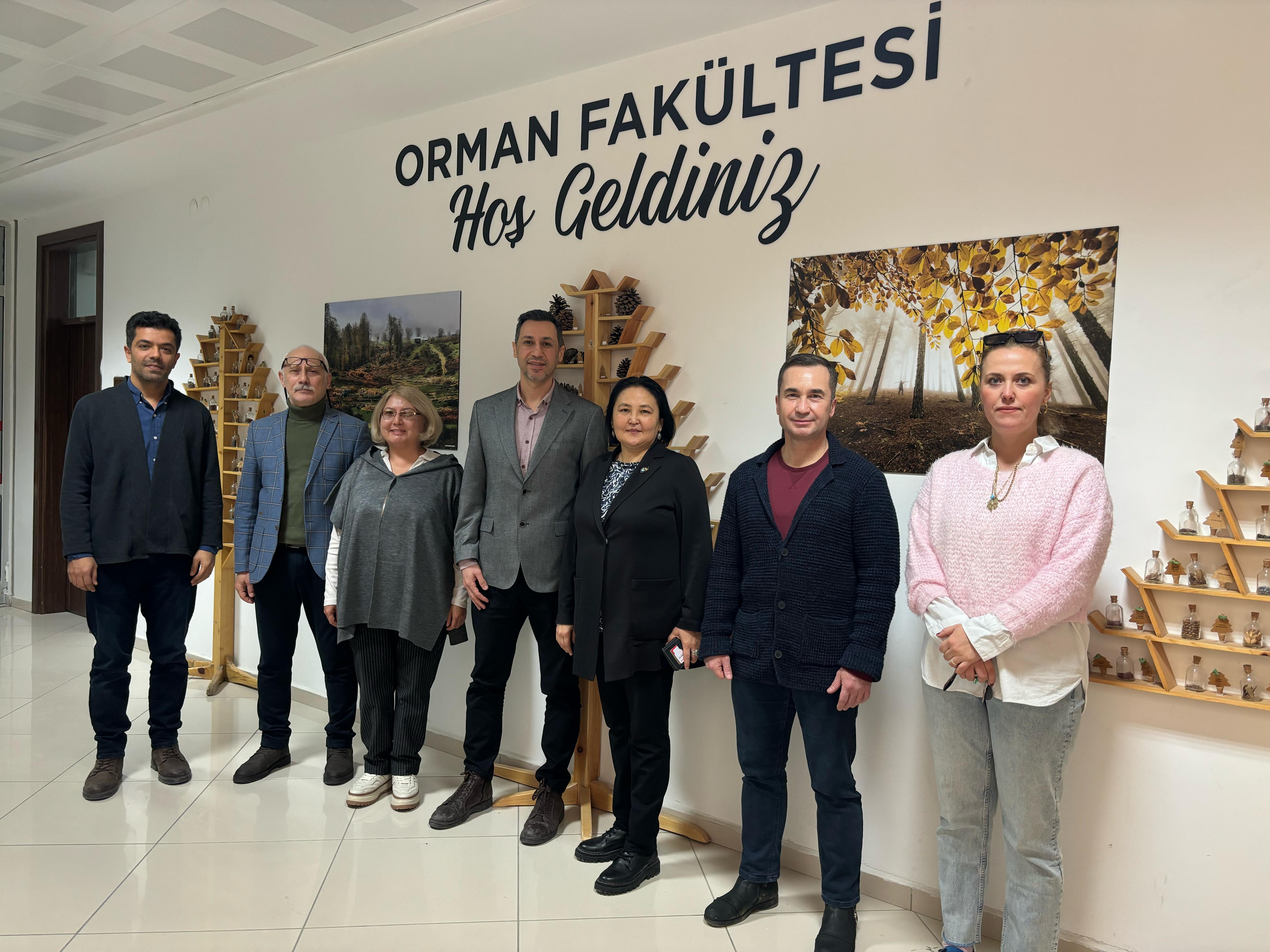 S. Seifullin Kazak Tarım Teknik Araştırma Üniversitesi Öğretim Üyelerinin Fakültemizi Ziyareti