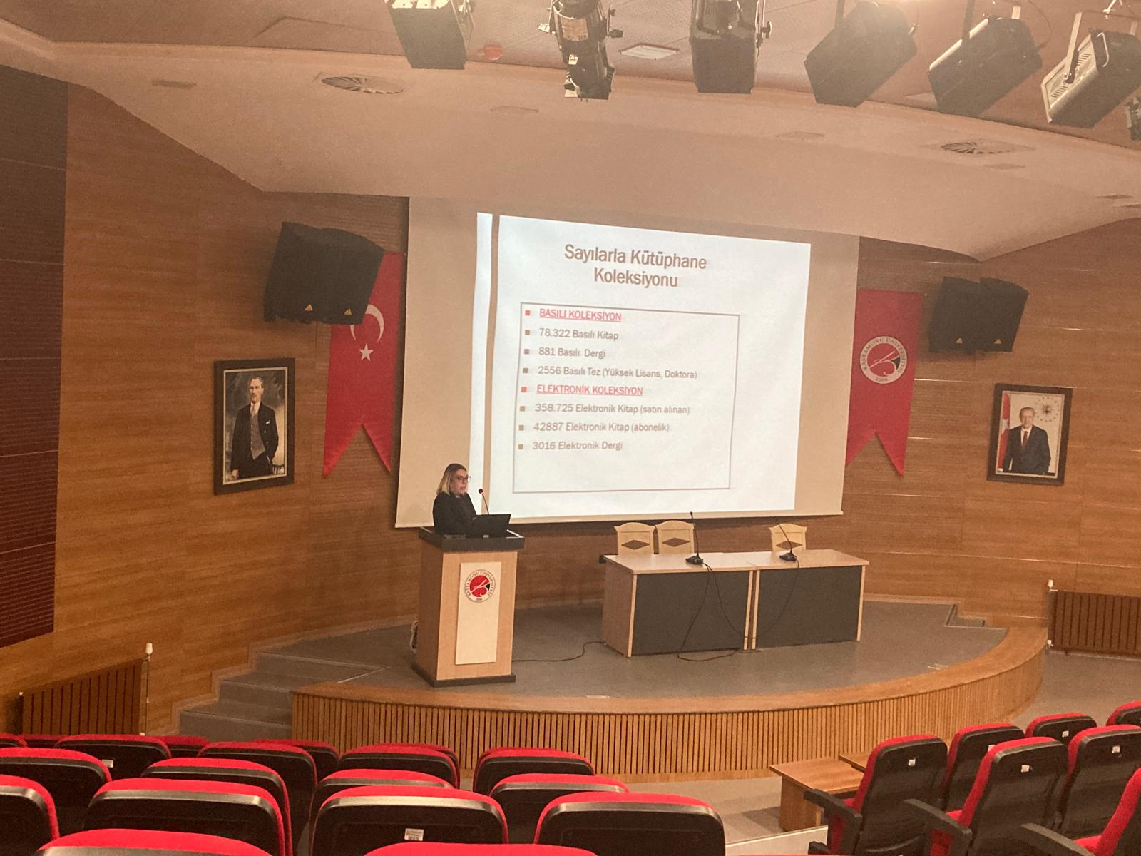 Fakültemiz Öğrencilerine Yönelik Kütüphane İmkanlarına Erişim ve Kullanım Toplantısı Gerçekleştirildi
