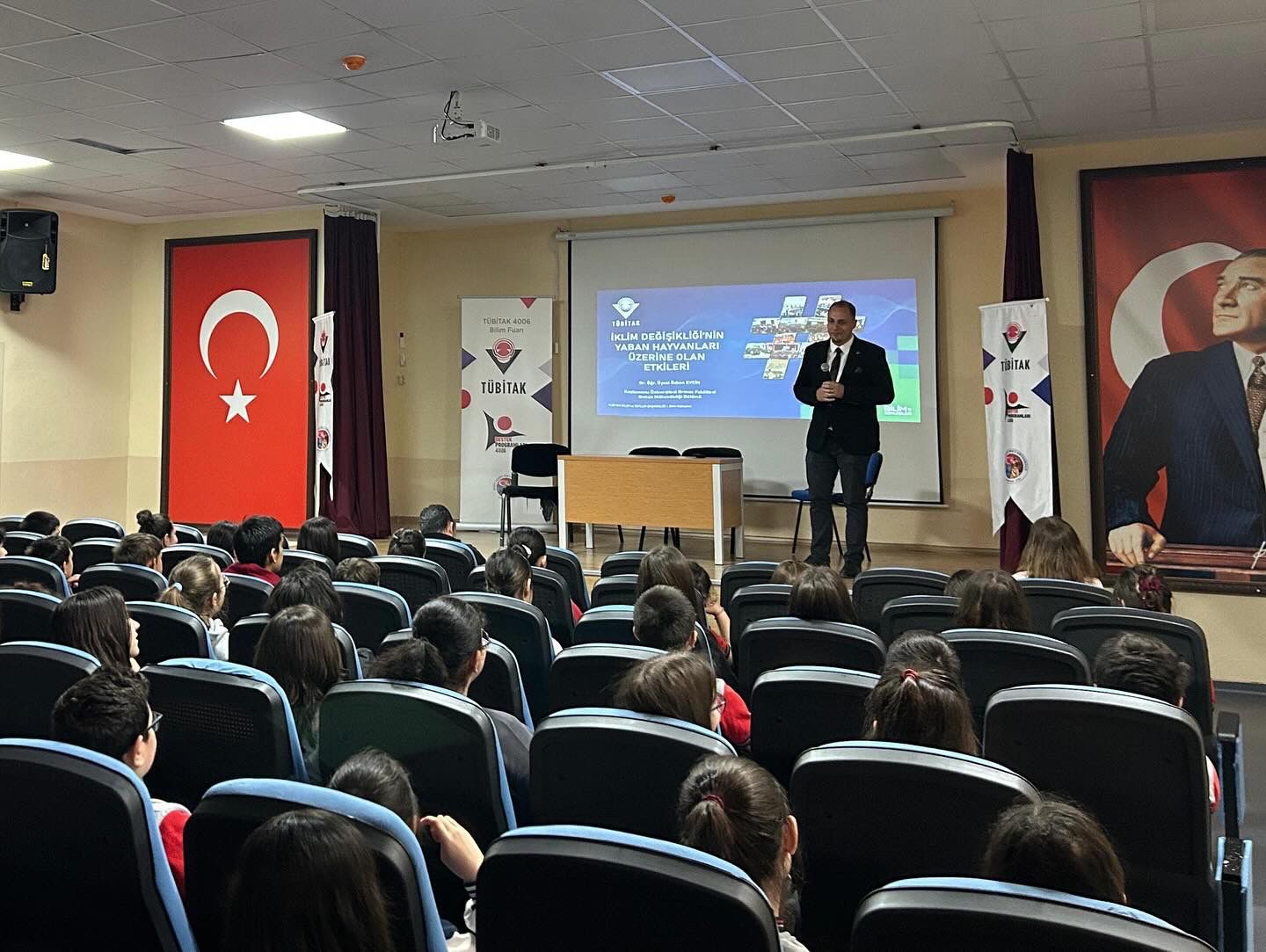 Yaban Hayatı Ekolojisi ve Yönetimi Bölüm Başkanı Dr. Öğr. Üyesi Özkan EVCİN Tübitak Bilim Söyleşisi Gerçekleştirdi