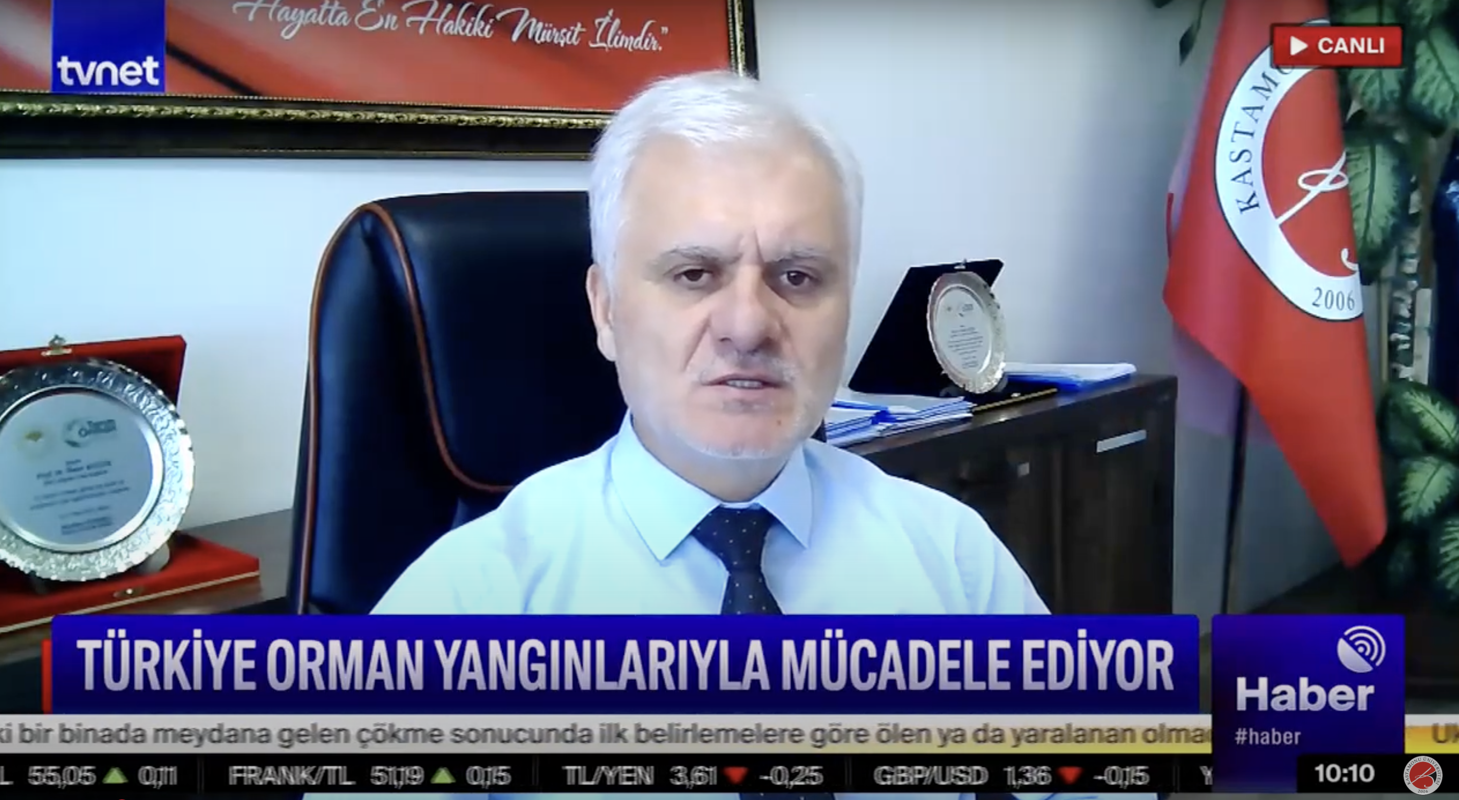 Ormancılık ve Tabiat Turizmi Alanında İhtisas Üniversitesi Olarak Yangınlara Karşı Duyarlılığımızı Sürdürüyoruz