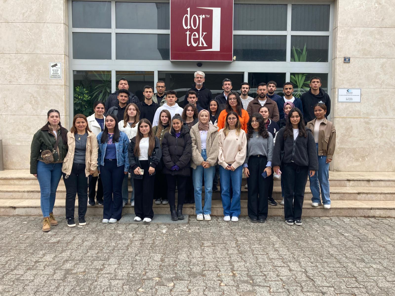 Fakültemiz Orman Endüstri Mühendisliği Öğrencilerimizden DORTEK Firmasına Ziyaret