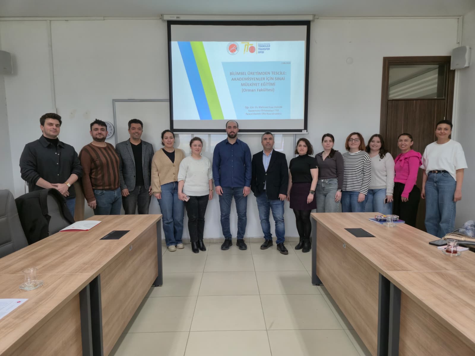 Fakültemizde Bilimsel Üretimden Tescile Akademisyenler İçin Sınai Mülkiyet Eğitimi Gerçekleştirildi