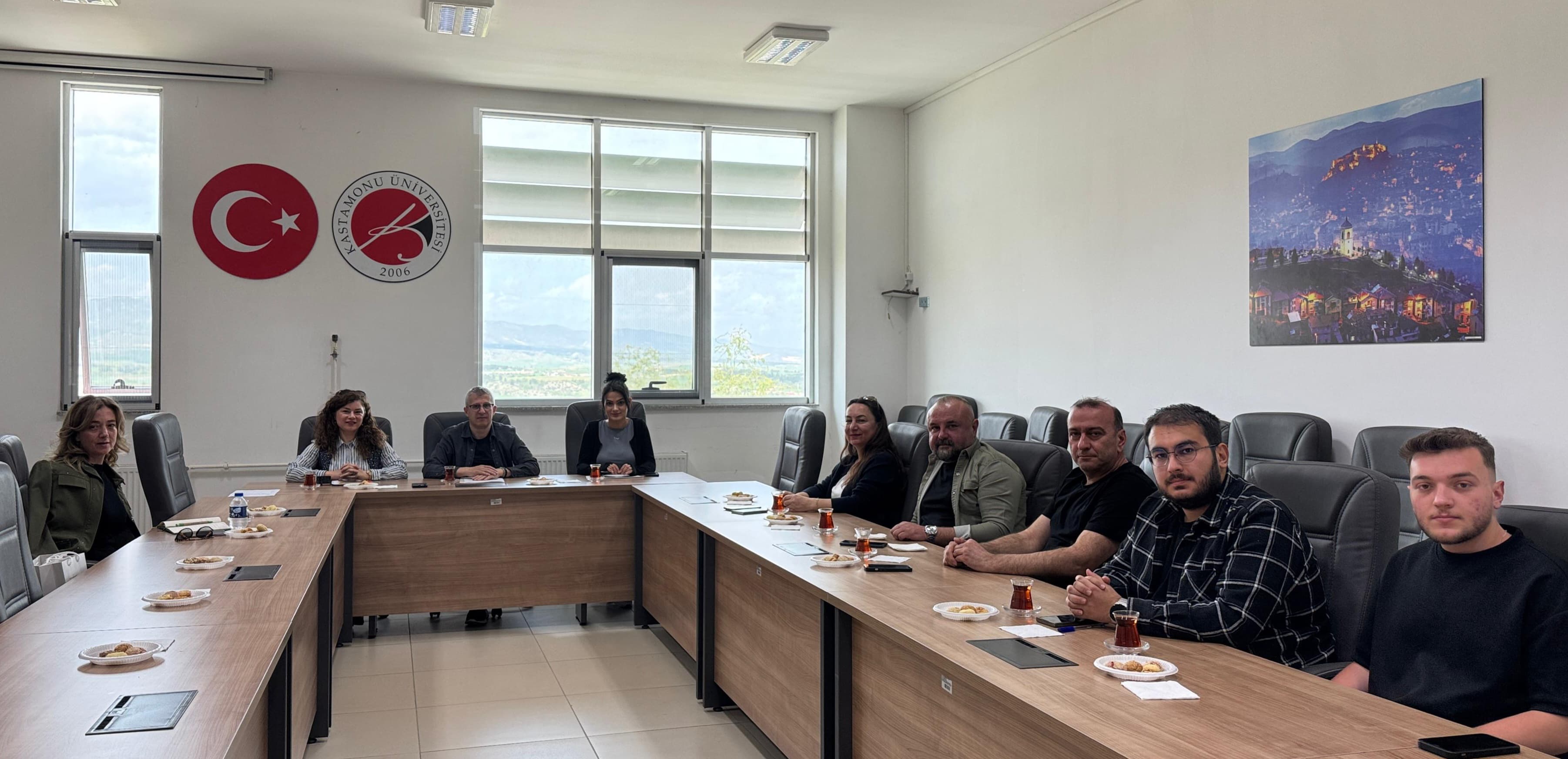 2024-2025 Bahar Dönemi Orman Mühendisliği Bölümü Danışma Kurulu Üyeleri ile Toplantı Yapılmıştır