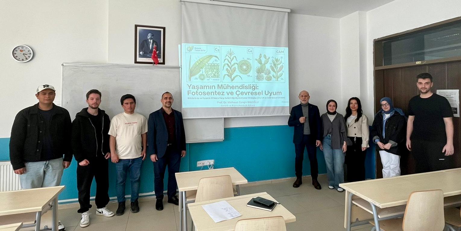 Enerji Ormancılığı Dersine Prof. Dr. BALOĞLU Konuk Oldu