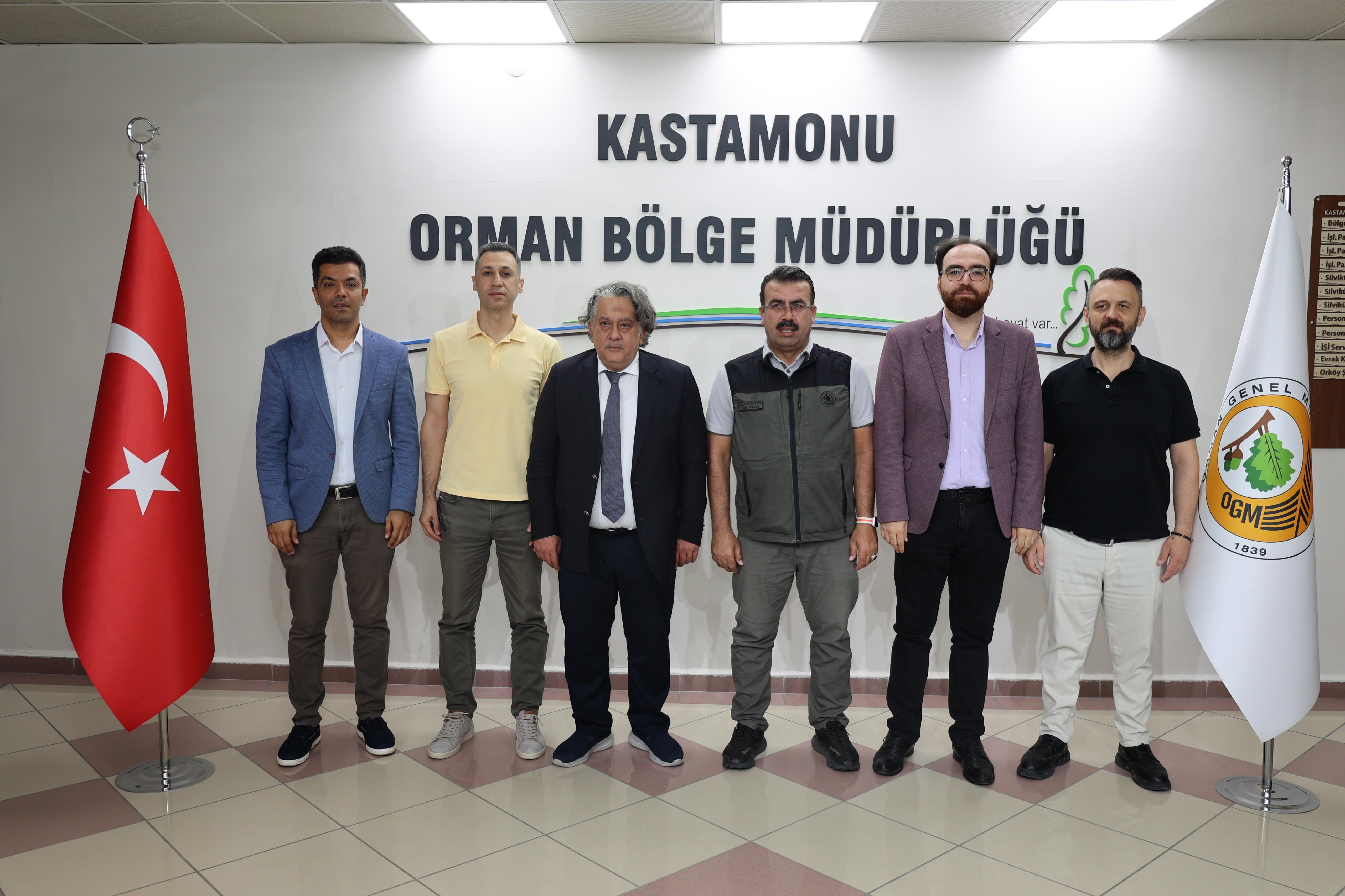 Fakültemizden Kastamonu Orman Bölge Müdürü Hakan Yaslıkaya’ya Ziyaret