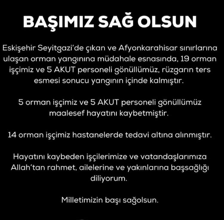BAŞSAĞLIĞI VE MİNNETLE ANIYORUZ