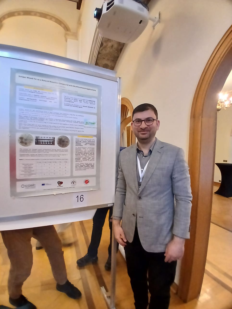 Öğretim Üyemiz COST Aksiyonu Çalışma Grubu Toplantısında Poster Bildiri Sunmuştur