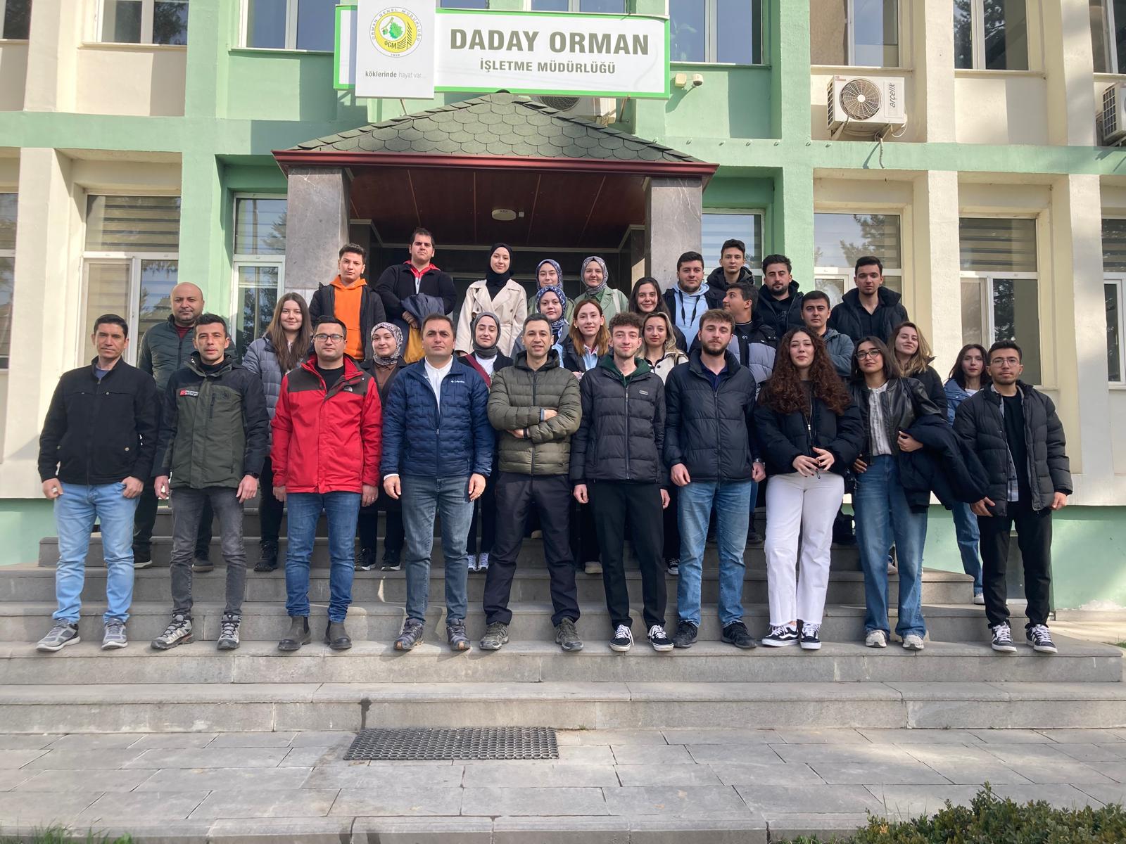 Silvikültür Tekniği Dersi Uygulaması Daday Ormanlarında Gerçekleştirildi