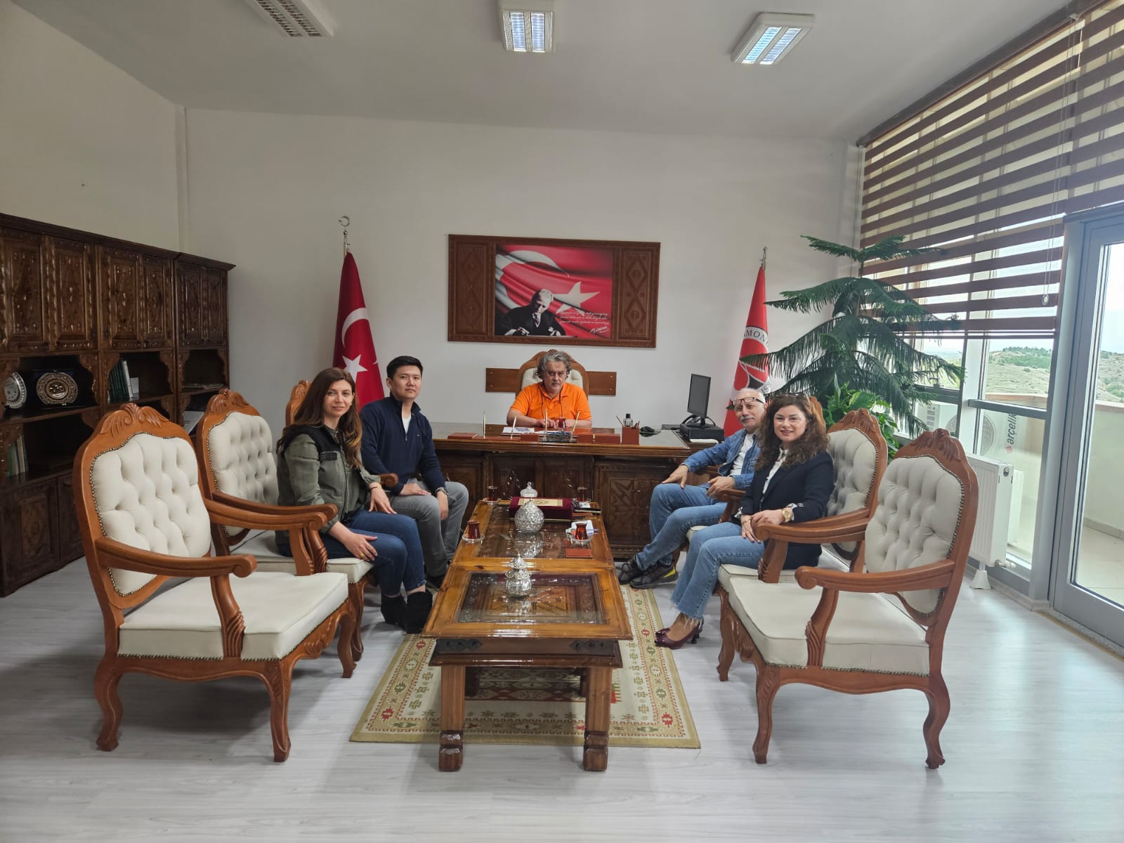 S. Seifullin Kazak Tarım Teknik Araştırma Üniversitesi’nden Bektur KAPAR Doktora Programı kapsamında Fakültemize Konuk Oldu