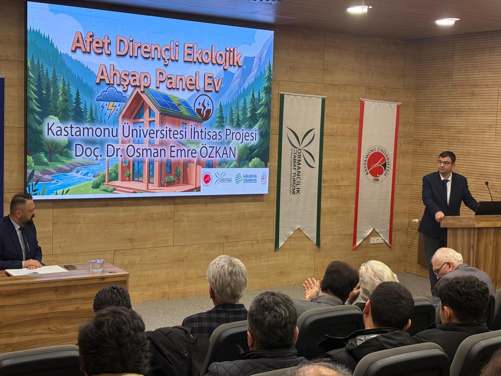 Afet Dirençli Ekolojik Ahşap Yapılar Paneli Gerçekleştirildi