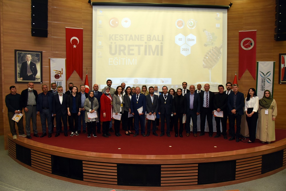 Kestane Balı Üretimi Eğitimi Tamamlandı