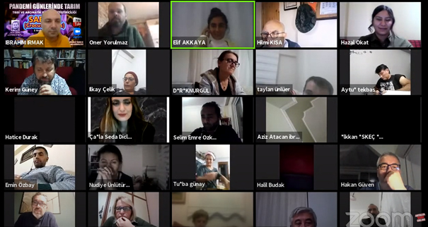 Fakültemizde Dr. Öğretim Üyesi Kerim Güney “Pandemi Günlerinde Tarım” Temalı Çevrimiçi Eğitim Toplatısına Katıldı 