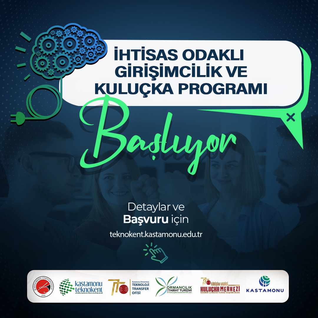 “İhtisas Odaklı Girişimcilik ve Kuluçka Programı” Başvuruları Başladı