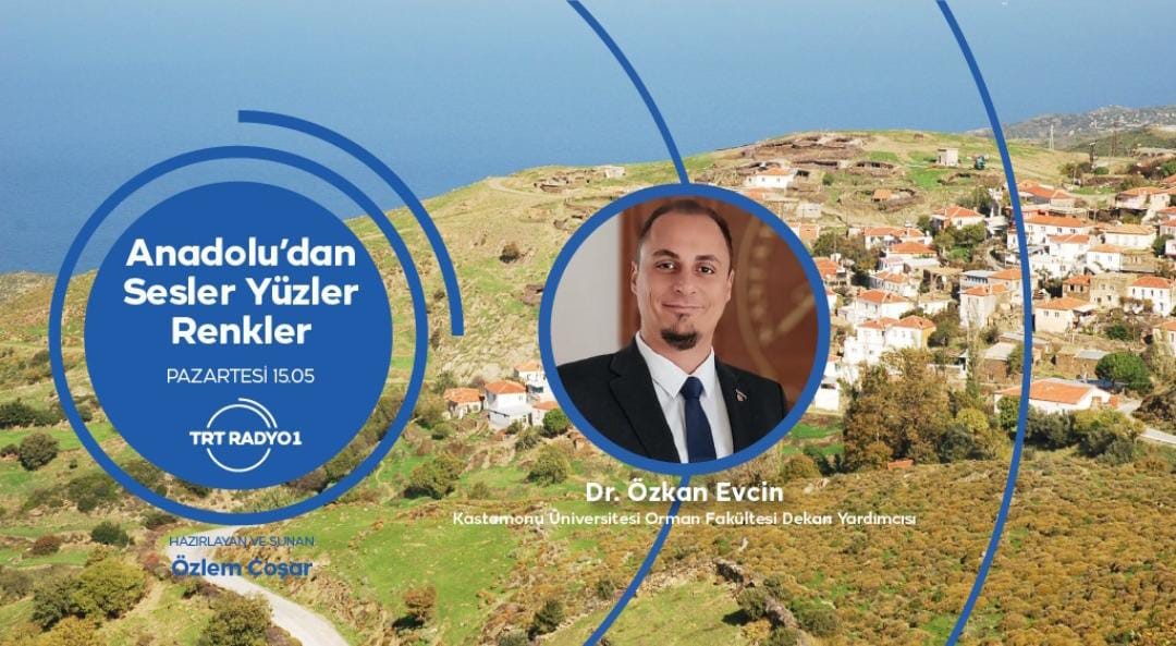 Yaban Hayatı Ekolojisi ve Yönetimi Bölüm Başkanı Dr. Öğr. Üyesi Özkan EVCİN İklim Değişikliğinin Yaban Hayvanlarına Olan Etkileri Hakkında TRT Radyo 1’de Canlı Yayına Katılmıştır