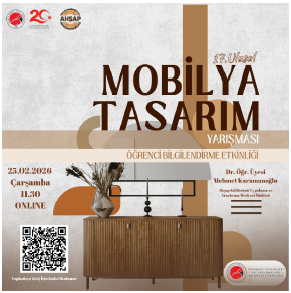 İhracatçı Birlikleri – 17. Ulusal Mobilya Tasarım Yarışması