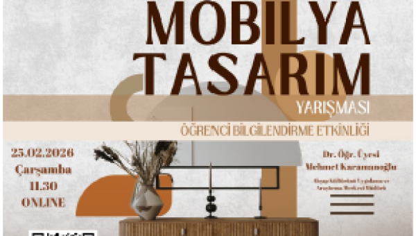 İhracatçı Birlikleri – 17. Ulusal Mobilya Tasarım Yarışması