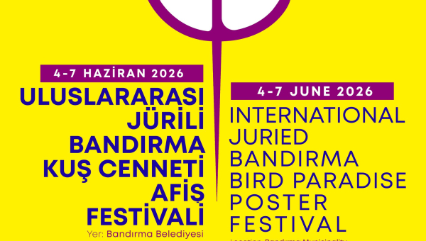 Uluslararası Jürili Bandırma Kuş Cenneti Afiş Festivali 