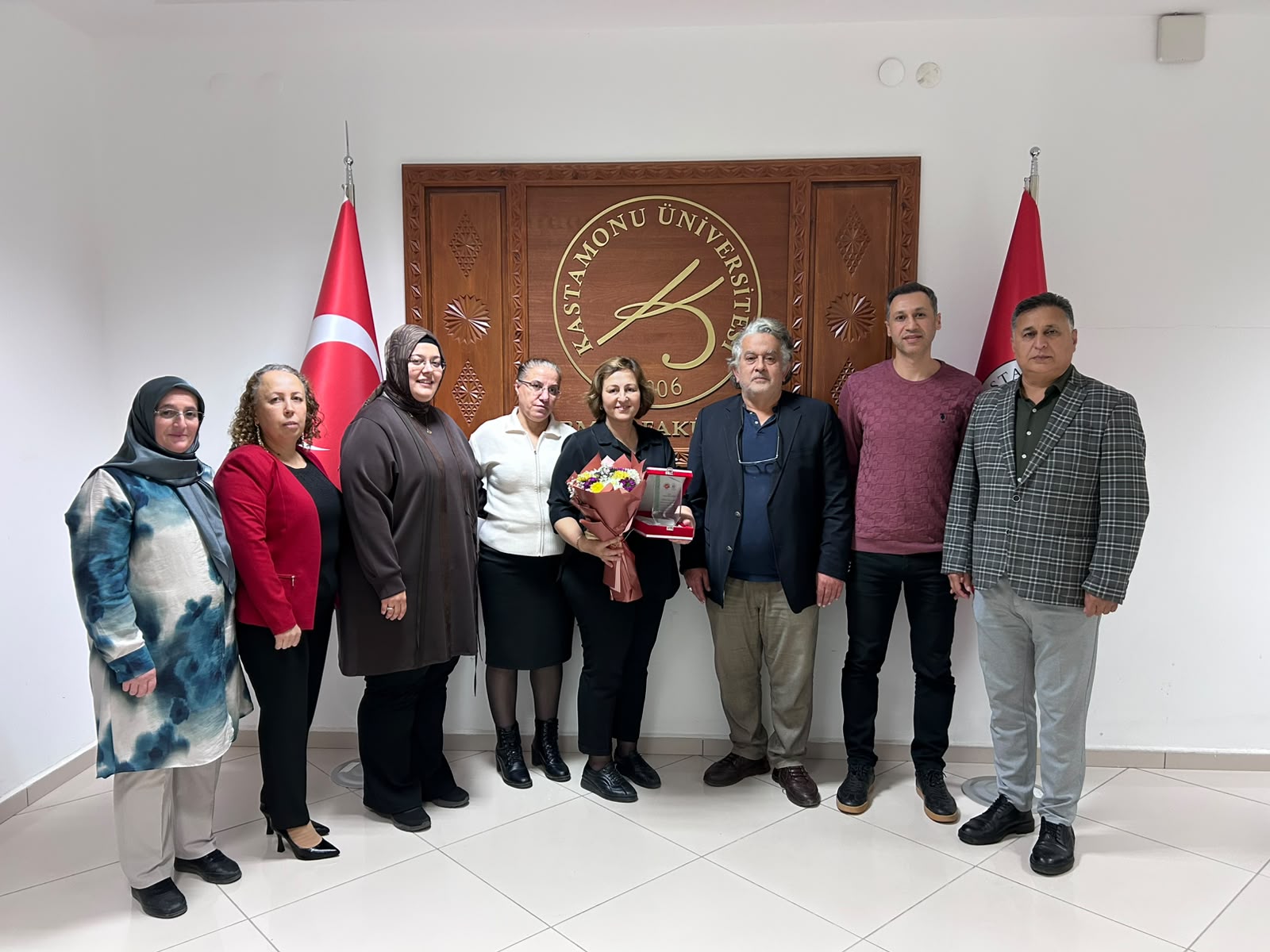 Fakültemiz İdari Personeli Rahşan Ekim Vurdu'ya Veda 